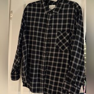 Like New Abercrombie & Fitch A&F Plaid Tunic XXL